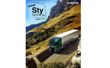 IVECO S-Way LNG wint Sustainable Truck of the Year 2026