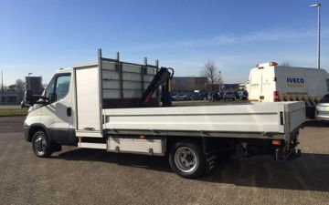 ABC Hekwerk - Iveco Daily 40C15 + twisk openlaadbak met laadkraan