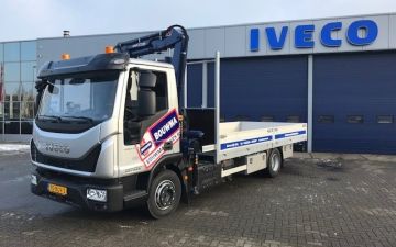 Bouwma bouwmachines - Iveco Eurocargo + Twisk opbouw