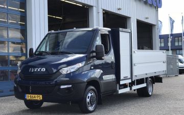 Gerard Dam - Iveco Daily 50C18 + Twisk kiepende open laadbak