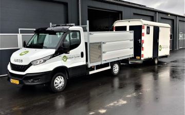 Kroon tuinen - Iveco Daily 40C18 + twisk kieper