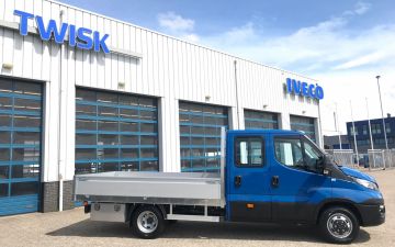 Loonbedrijf Nannes - Iveco Daily 35C14a8D + twisk laadbak