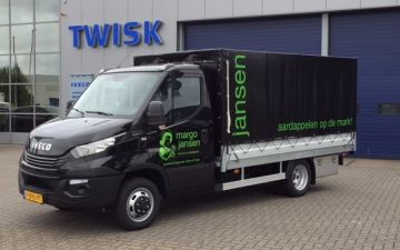 Margo Jansen aardappelen - Iveco Daily 40C16 automaat + twisk laadbak