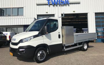 Schermer hoveniers - Iveco Daily 35C14a8 + twisk laadbak