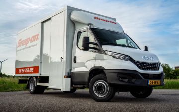 Snap On Frans Deutekom - Iveco Daily 70C18ha8/p + Stam laadbak