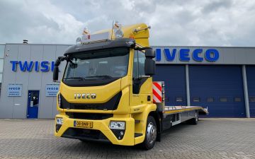 Stekelbos caravans - Iveco Eurocargo ML120E25/FP + twisk laadbak